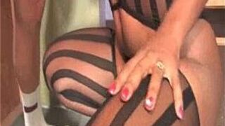 Black Babe Sucks Group Of Rednecks - porn video