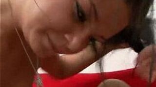 Teen Gags On Erection - porn video