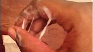 Big Black Cock With Messy Cum - porn video