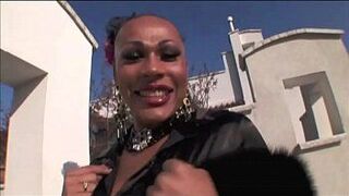 Transex before a fucking scene - porn video