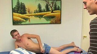 Cum Drained Twink Kayden - porn video