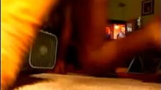 black guy dildoing phat booty - porn video