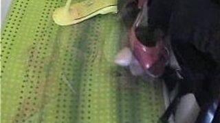 I am in the bedroom while my wife is fucked - porn video