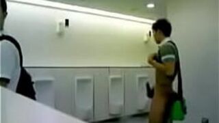 exhibitionist plan in public toilets - porn video
