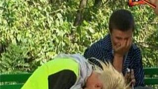 Hidden Cams Sexy Street tease - porn video