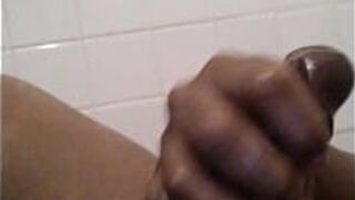 Jerking my hard dick - porn video