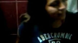 in the bathroom with my friend - porn video